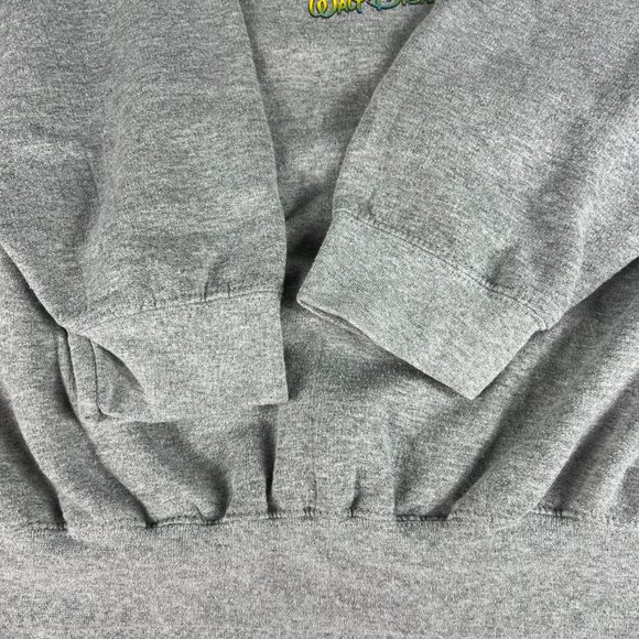 2005 Disney World Party Never Ends Sweatshirt Extra Extra Large Grey Crewneck - Picture 4 of 14